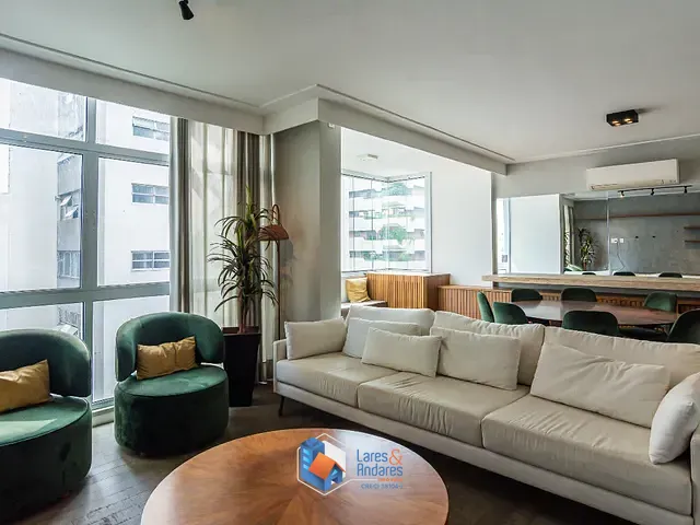 Apartamento com 131m² 2 quartos e 2 banheiros, à venda, no bairro Jardim Paulista em São Paulo