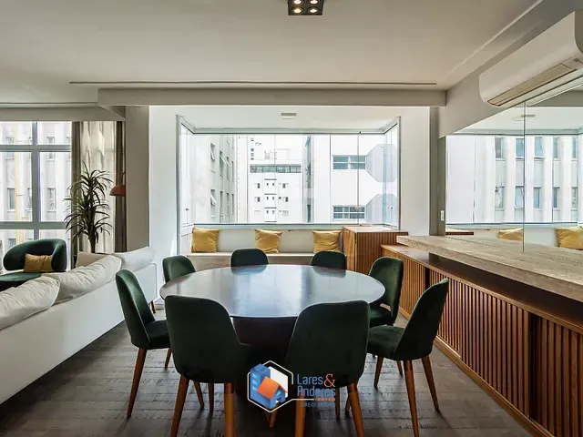 Apartamento com 131m² 2 quartos e 2 banheiros, à venda, no bairro Jardim Paulista em São Paulo