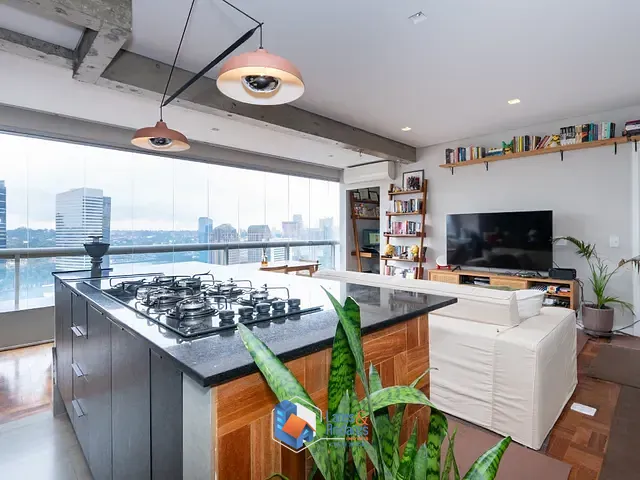 Apartamento com 161m² 1 quarto e 1 banheiro, à venda, no bairro Santo Amaro em São Paulo