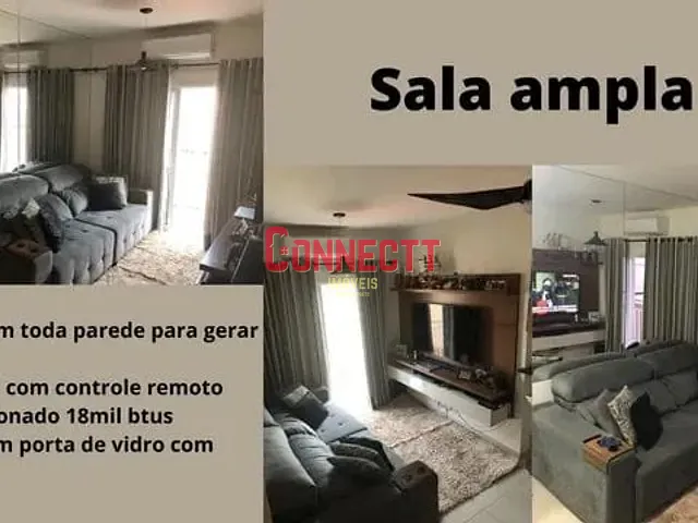 Apartamento 2 quartos e 2 banheiros, à venda, no bairro Residencial Greenville em Ribeirão Preto