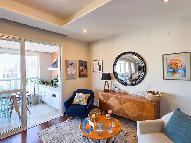 Apartamento com 130m² 3 quartos e 5 banheiros, à venda, no bairro Brooklin em São Paulo