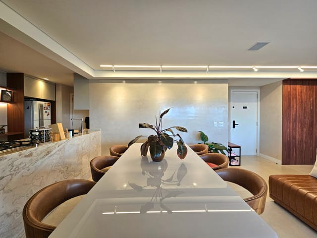 Foto do Apartamento - Apartamento à venda com 146m² MOBILIADO, Varanda Gourmet e Lazer Completo em Andar Alto no Brooklin Novo, São Paulo, SP | Paulista Imóveis
