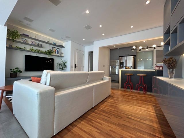 Foto do Apartamento - Apartamento à Venda, Com 103m² Com 2 Suítes, Varanda Gourmet Integrados ao Living e Cozinha, 2 Vagas, Vila Cruzeiro, São Paulo, SP | Paulista Imóveis