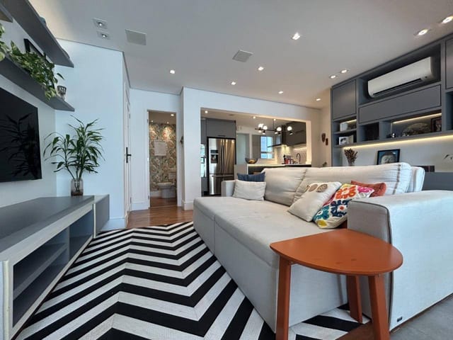 Foto do Apartamento - Apartamento à Venda, Com 103m² Com 2 Suítes, Varanda Gourmet Integrados ao Living e Cozinha, 2 Vagas, Vila Cruzeiro, São Paulo, SP | Paulista Imóveis