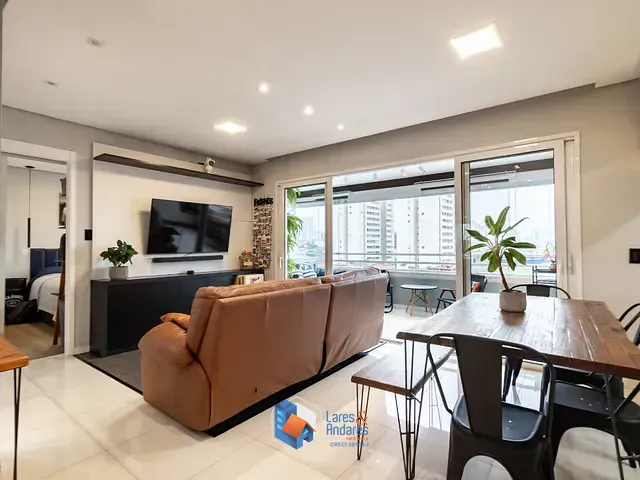 Apartamento com 67m² 1 quarto e 2 banheiros, à venda, no bairro Tatuapé em São Paulo