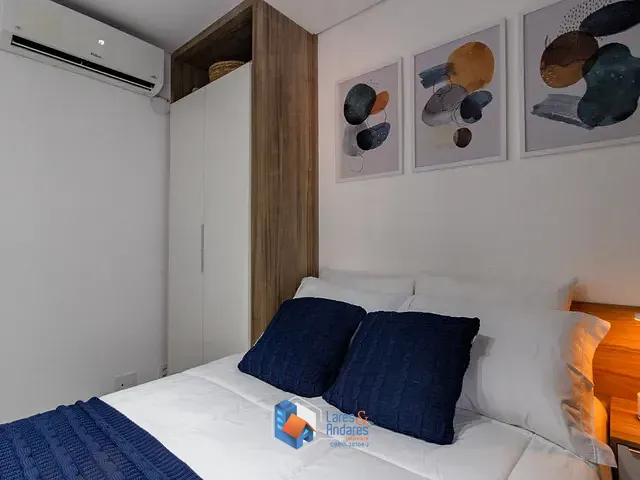 Apartamento com 23m² 1 quarto e 1 banheiro, à venda, no bairro Brooklin em São Paulo