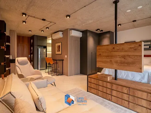 Apartamento com 63m² 1 quarto e 1 banheiro, à venda, no bairro Vila Nova Conceição em São Paulo
