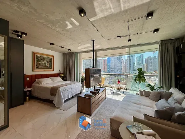 Apartamento com 63m² 1 quarto e 1 banheiro, à venda, no bairro Vila Nova Conceição em São Paulo