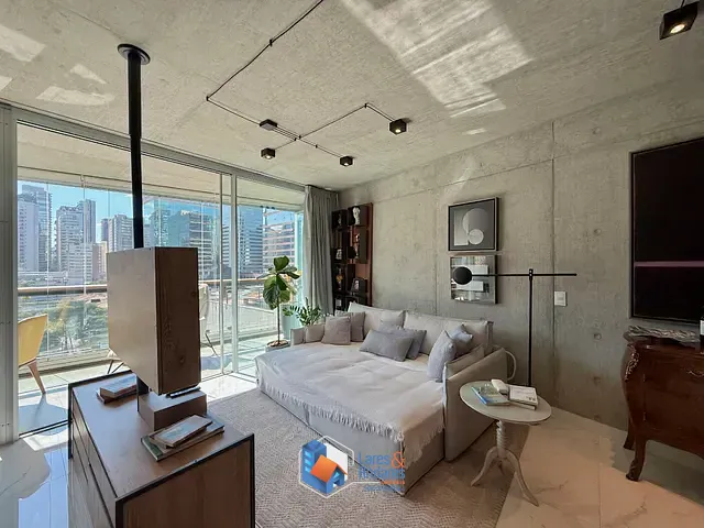 Apartamento com 63m² 1 quarto e 1 banheiro, à venda, no bairro Vila Nova Conceição em São Paulo