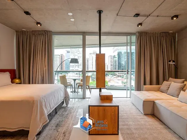 Apartamento com 63m² 1 quarto e 1 banheiro, à venda, no bairro Vila Nova Conceição em São Paulo