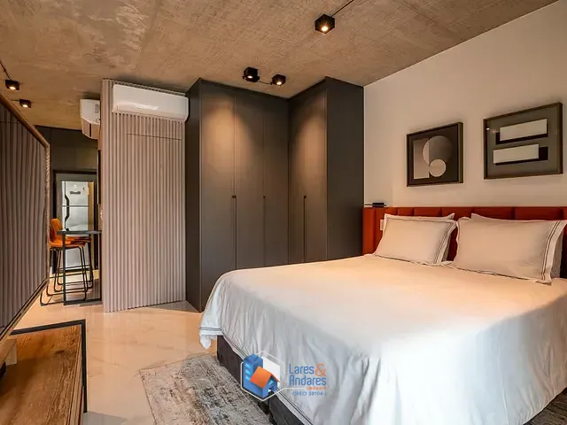 Apartamento com 63m² 1 quarto e 1 banheiro, à venda, no bairro Vila Nova Conceição em São Paulo