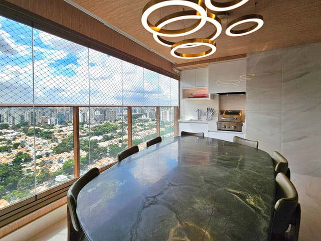 Foto do Apartamento - Apartamento Pronto para Morar! Design e Sofisticação no Campo Belo, 147m² Mobiliado com Varanda Gourmet e Lazer Top | Paulista Imóveis