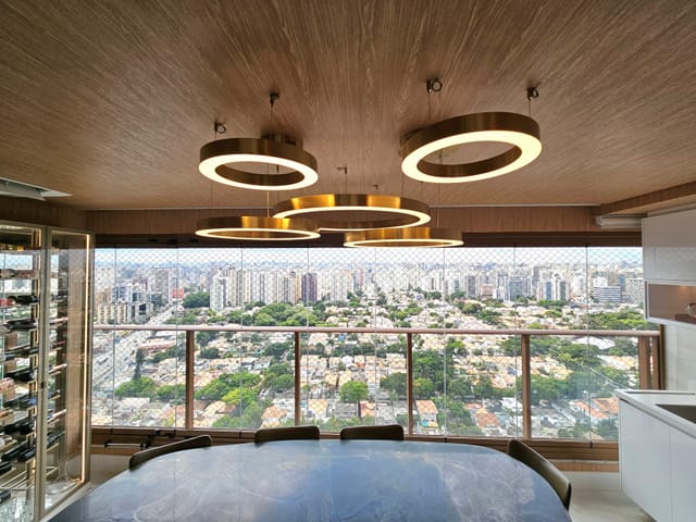 Foto do Apartamento - Apartamento Pronto para Morar! Design e Sofisticação no Campo Belo, 147m² Mobiliado com Varanda Gourmet e Lazer Top | Paulista Imóveis