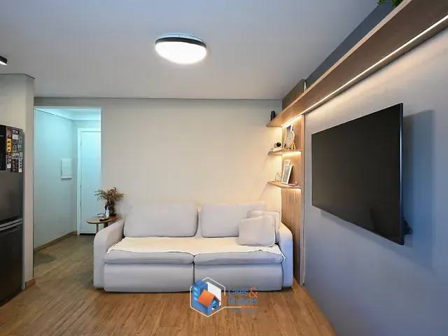 Apartamento com 53m² 2 quartos e 1 banheiro, à venda, no bairro Moema em São Paulo