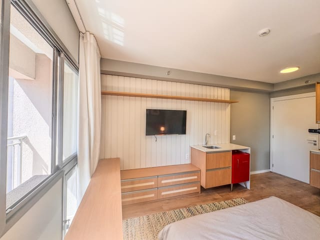 Foto do Apartamento - Compacto Sofisticado com 21m² em Santo Amaro com Estrutura Premium | Paulista Imóveis
