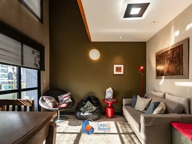 Apartamento com 49m² 1 quarto e 2 banheiros, à venda, no bairro Pinheiros em São Paulo
