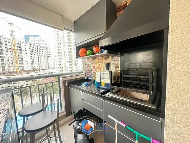 Apartamento com 91m² 2 quartos e 3 banheiros, à venda, no bairro Vila Andrade em São Paulo