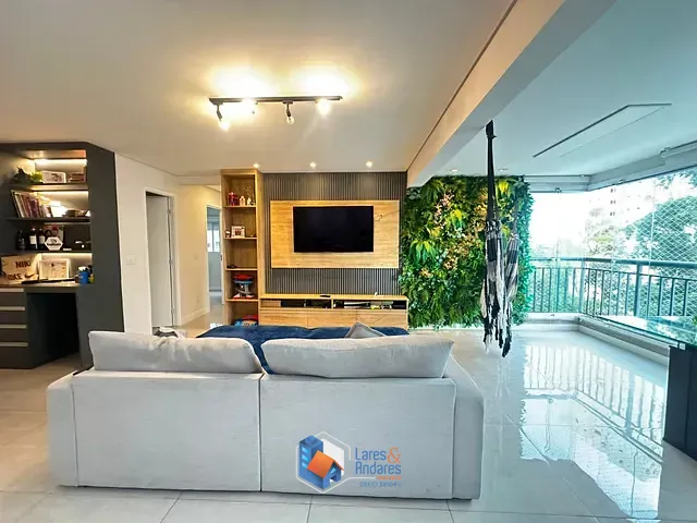 Apartamento com 91m² 2 quartos e 3 banheiros, à venda, no bairro Vila Andrade em São Paulo