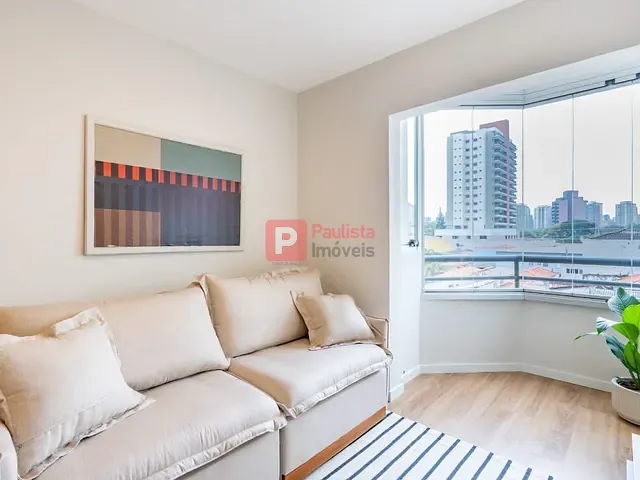Apartamento com 60m² 1 quarto e 1 banheiro, à venda, no bairro Brooklin Novo em São Paulo