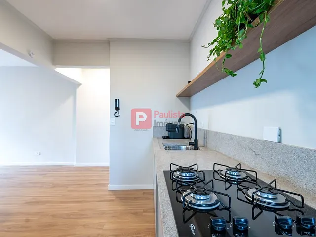 Apartamento com 60m² 1 quarto e 1 banheiro, à venda, no bairro Brooklin Novo em São Paulo