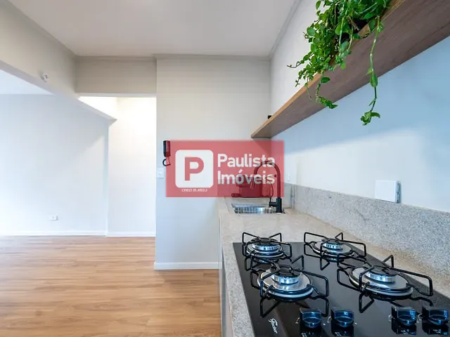 Apartamento com 60m² 1 quarto e 1 banheiro, à venda, no bairro Brooklin Novo em São Paulo