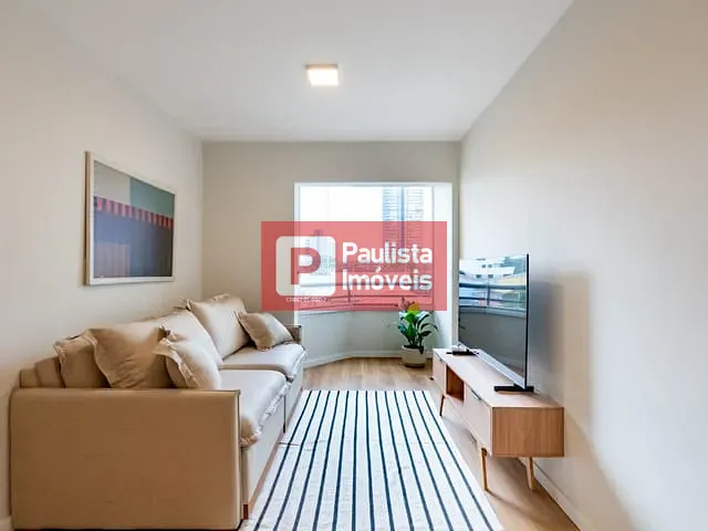 Apartamento com 60m² 1 quarto e 1 banheiro, à venda, no bairro Brooklin Novo em São Paulo
