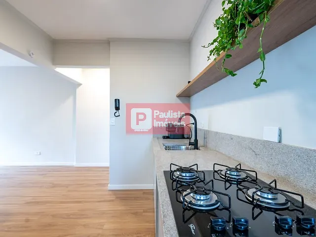 Apartamento com 60m² 1 quarto e 1 banheiro, à venda, no bairro Brooklin Novo em São Paulo