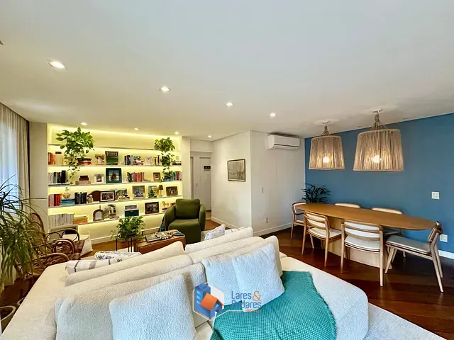 Apartamento com 120m² 3 quartos e 3 banheiros, à venda, no bairro Santo Amaro em São Paulo