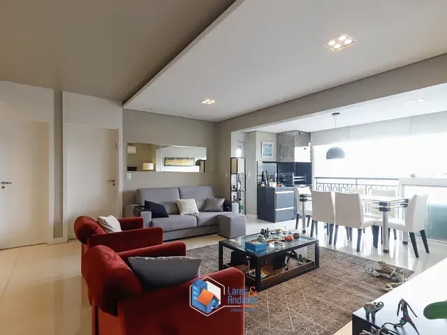 Apartamento com 108m² 3 quartos e 3 banheiros, à venda, no bairro Barra Funda em São Paulo