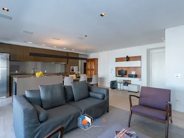 Apartamento com 138m² 2 quartos e 3 banheiros, à venda, no bairro Brooklin em São Paulo