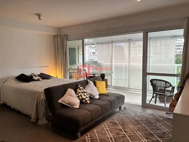 Apartamento 1 quarto e 1 banheiro, para alugar, no bairro Brooklin em São Paulo