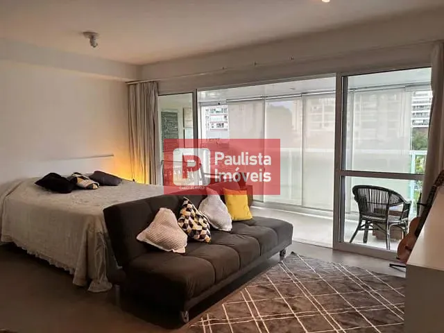 Apartamento 1 quarto e 1 banheiro, para alugar, no bairro Brooklin em São Paulo