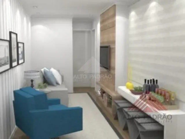 Apartamento 2 quartos e 1 banheiro, à venda, no bairro Vila Nossa Senhora das Vitórias em Mauá