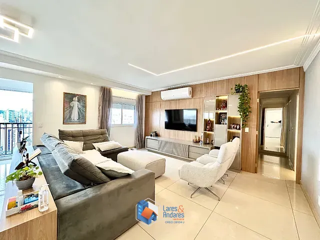 Apartamento com 176m² 3 quartos e 3 banheiros, à venda, no bairro Cambuci em São Paulo