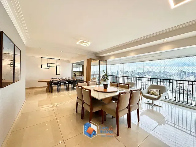Apartamento com 176m² 3 quartos e 3 banheiros, à venda, no bairro Cambuci em São Paulo