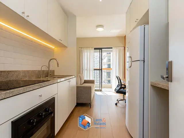 Apartamento com 28m² 1 quarto e 1 banheiro, à venda, no bairro Brooklin em São Paulo
