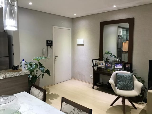 Apartamento com 54m² 2 quartos e 1 banheiro, à venda, no bairro Jardim Barbacena em Cotia