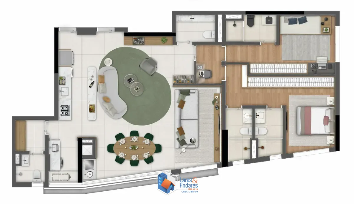 Apartamento, 2 quartos, 121 m² - Foto 25