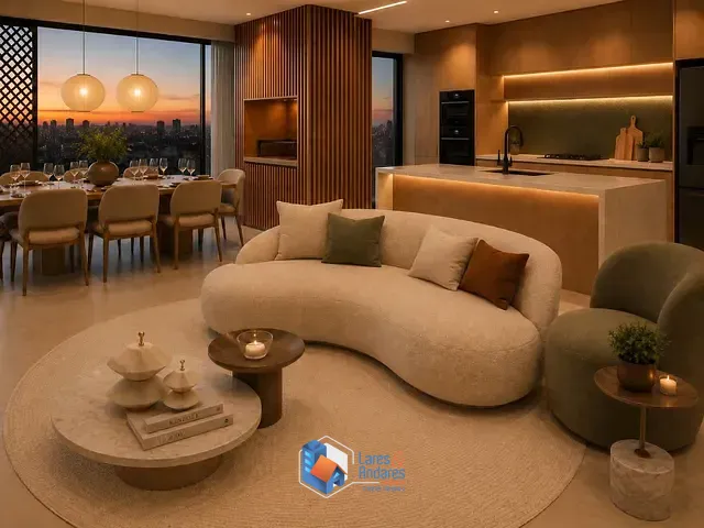 Apartamento com 121m² 2 quartos e 4 banheiros, à venda, no bairro Moema em São Paulo