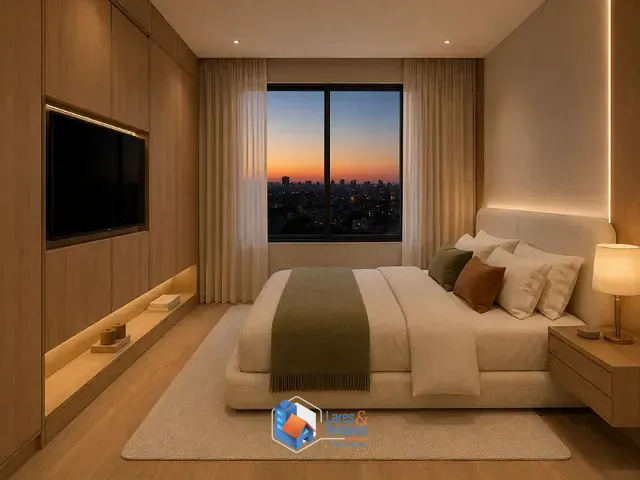 Apartamento com 121m² 2 quartos e 4 banheiros, à venda, no bairro Moema em São Paulo