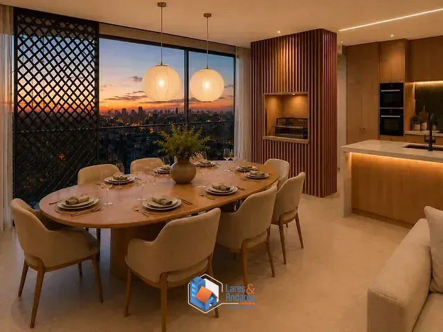 Apartamento com 121m² 2 quartos e 4 banheiros, à venda, no bairro Moema em São Paulo