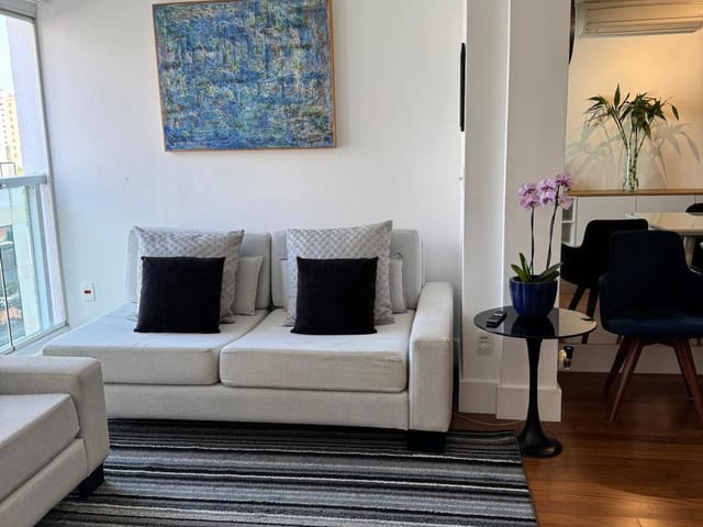 Foto do Apartamento - Apartamento com Suíte e 2 Vagas no Brooklin - Moderno 2 Quartos com Lazer Completo! | Paulista Imóveis