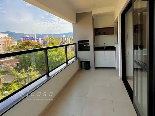 Apartamento com 88m² 2 quartos e 2 banheiros, à venda ou para alugar, no bairro Itaguá em Ubatuba