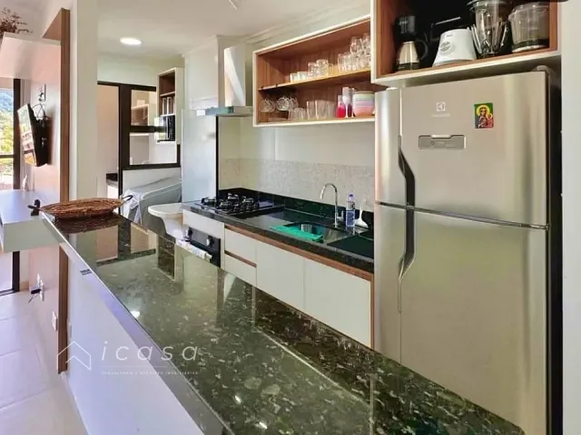 Apartamento com 88m² 2 quartos e 2 banheiros, à venda ou para alugar, no bairro Itaguá em Ubatuba