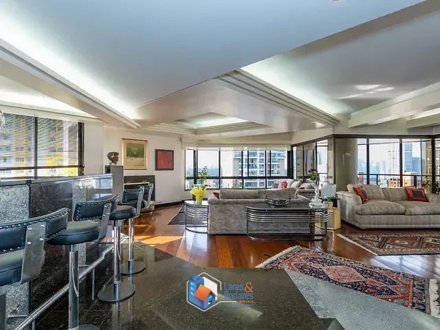Apartamento com 15000m² 4 quartos e 6 banheiros, à venda, no bairro Morumbi em São Paulo