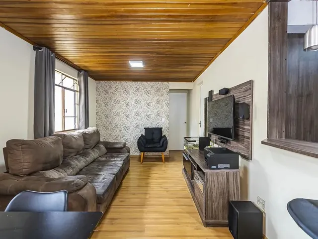 Apartamento 2 quartos e 1 banheiro, à venda, no bairro Cidade Industrial em Curitiba