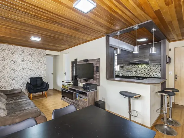 Apartamento 2 quartos e 1 banheiro, à venda, no bairro Cidade Industrial em Curitiba