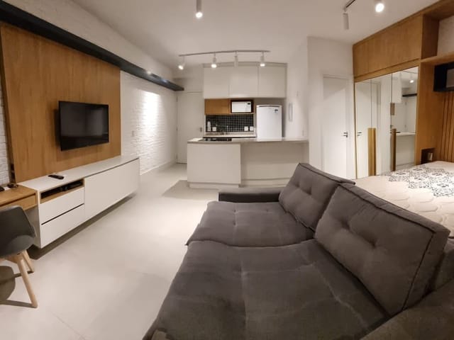 Foto do Apartamento - Apto mobiliado e decorado no Campo Belo + conforto e praticidade perto do aeroporto | Paulista Imóveis