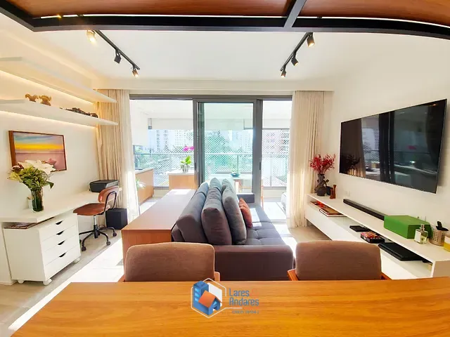 Apartamento com 74m² 2 quartos e 3 banheiros, à venda, no bairro Moema em São Paulo