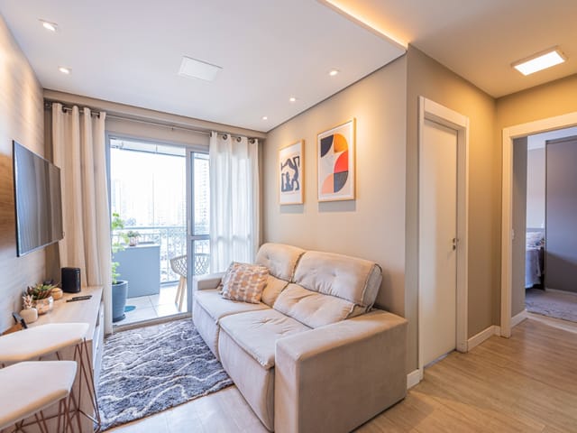 Foto do Apartamento - Apartamento Novo com Estrutura de Clube + 50m² de Conforto e Lazer a 8 Min. de Congonhas | Paulista Imóveis